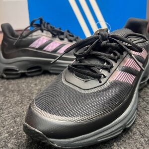 Adidas Quadcube EG4390 Black Running Shoes Mens Size 8 NWT No Box